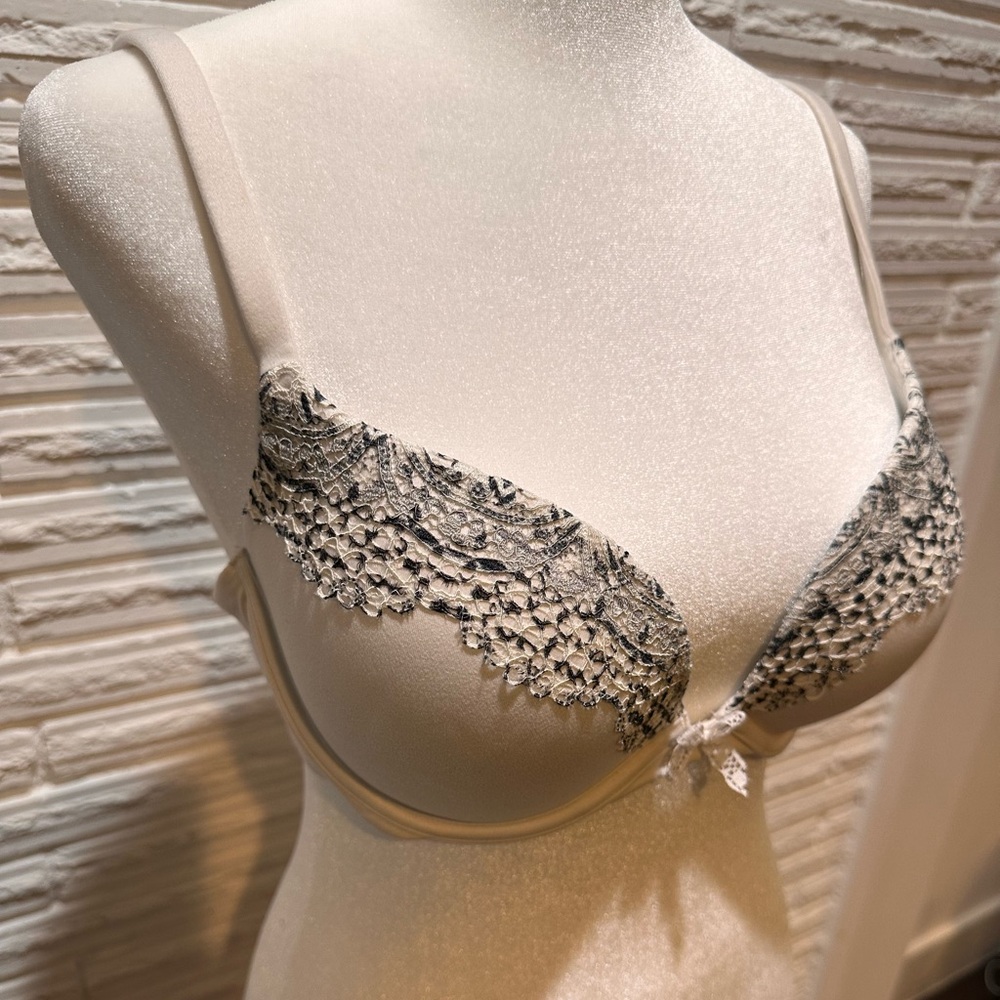 Elegant Body by Victoria Lace Trim Push-Up Bra, 36C